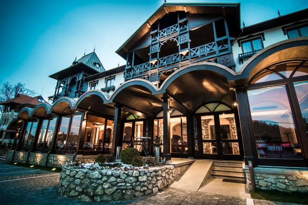 Exterior of a nearby 3-star hotel