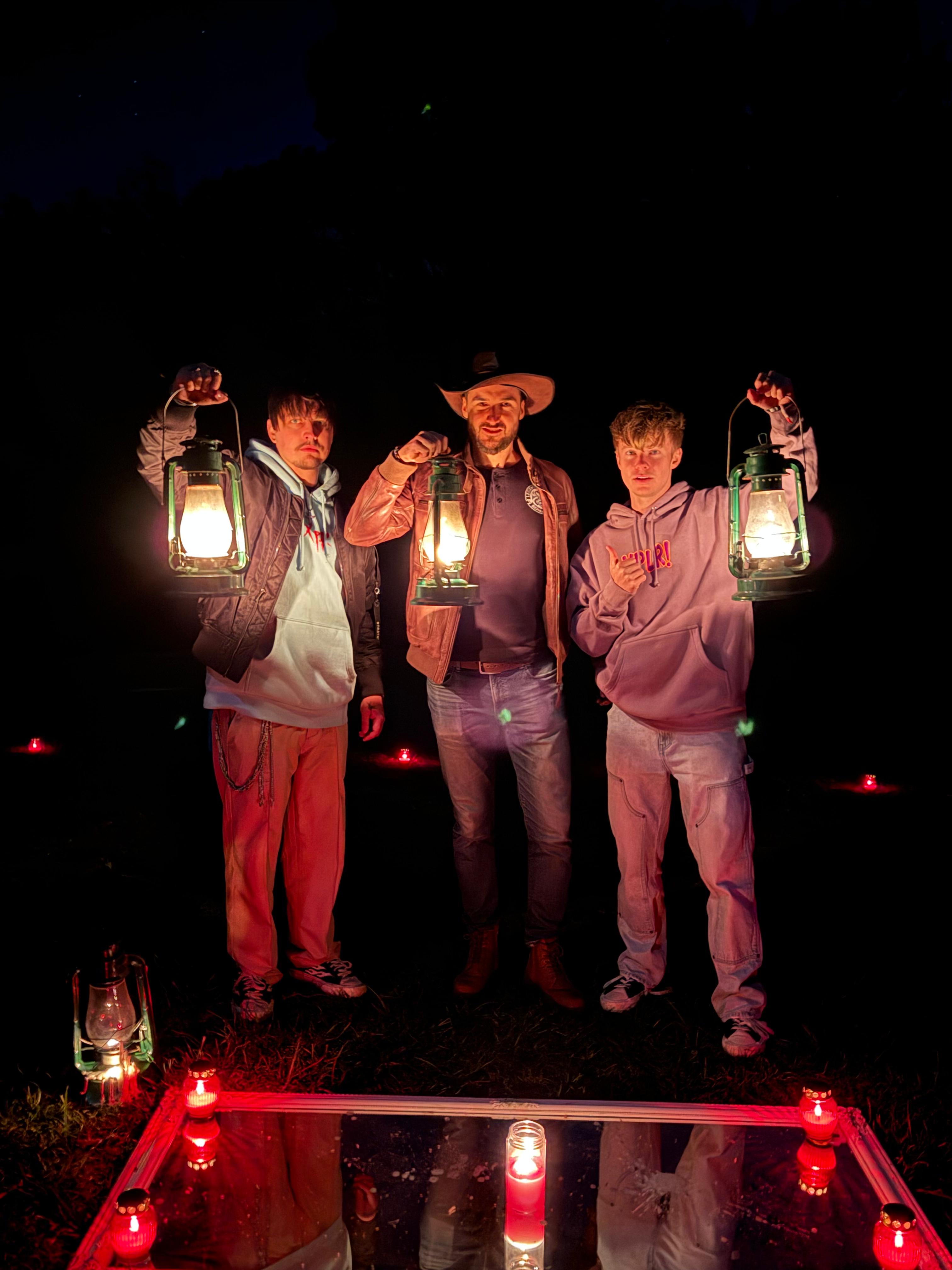 Vlad with Sam and Colby during their 2026 Romania collaboration